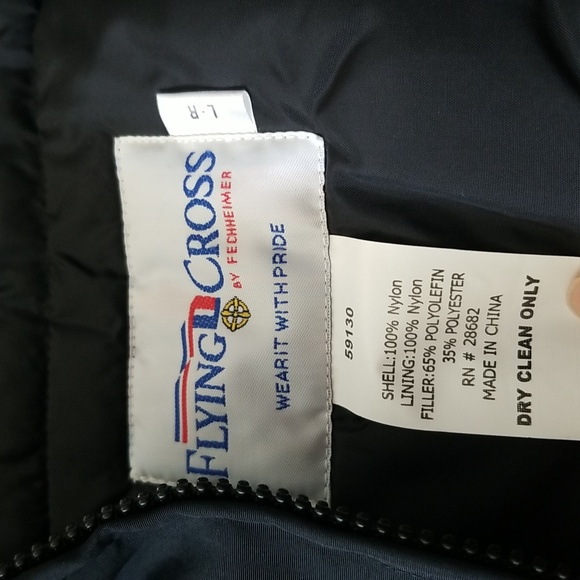 Flying Cross By Fechheimer 59130 Uniform Duty Jacket In Black In Sz L-R - Picture 5 of 14